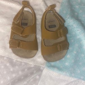 0-3 months Carter’s Sandals never worn
